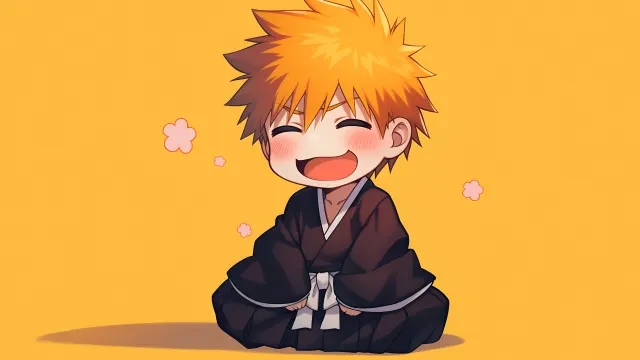 Anime Ichigo Kurosaki Cute wallpaper on Pixipics