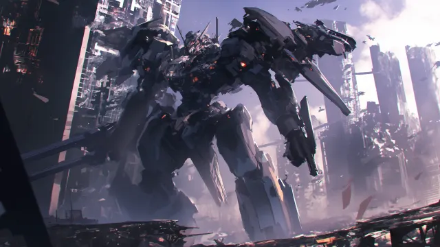Armored Core 6 Fires Of Rubicon Mech wallpaper from Pixipics