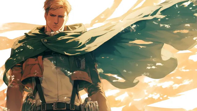Attack On Titan Erwin Smith Survey Corps wallpaper on Pixipics