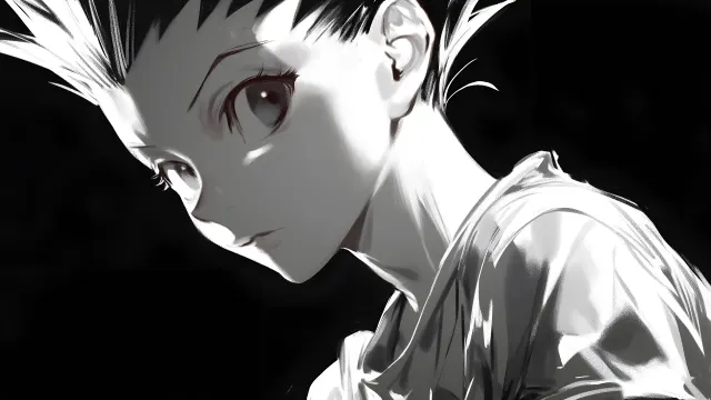Black Gon Freecss Hunter X Hunter wallpaper on Pixipics