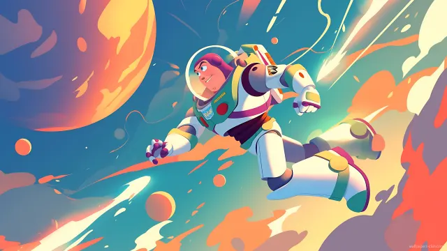 Buzz Lightyear Epic Space Adventure wallpaper on Pixipics