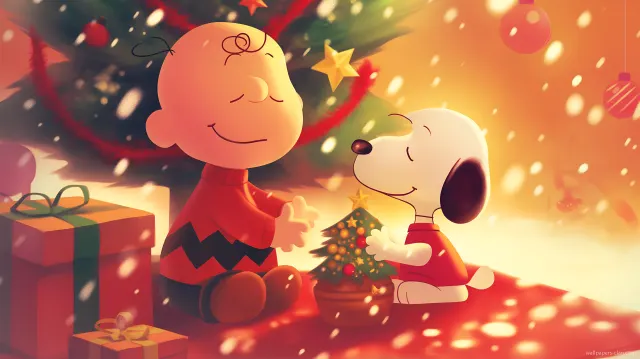 Charlie Brown Holiday wallpaper on Pixipics