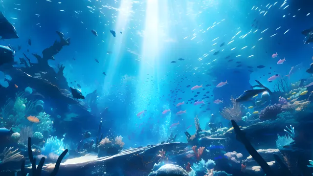 Corals Fish Underwater wallpaper from Pixipics