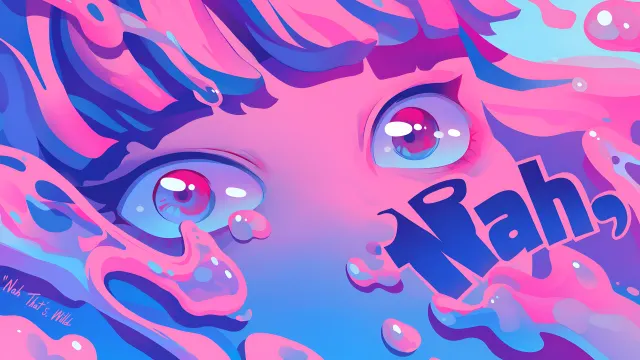 Crying Anime Girl Nah wallpaper on Pixipics