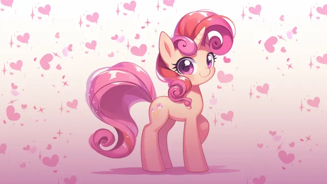 Cute Pink Unicorn wallpaper on Pixipics