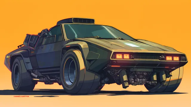 Cyberpunk Vehicle wallpaper on Pixipics