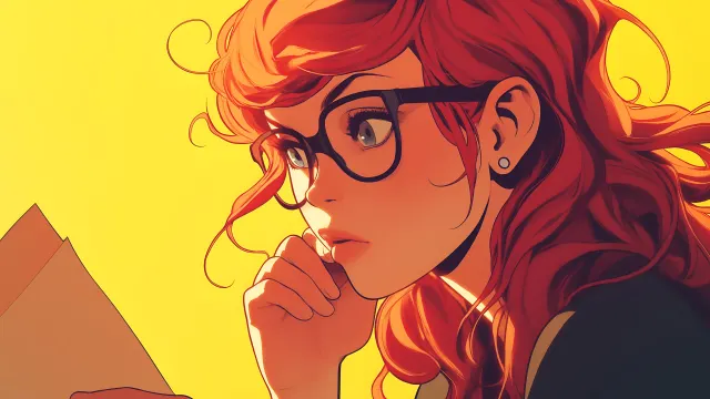 Dc Comics Barbara Gordon Glasses Focus wallpaper on Pixipics