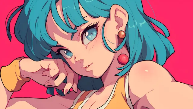 Dragon Ball Bulma Bright wallpaper on Pixipics