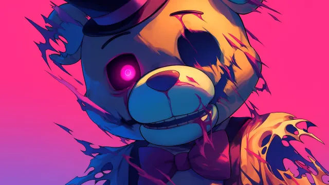 Fnaf Freddy Corrupted Smile wallpaper from Pixipics
