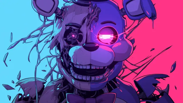 Fnaf Horror Character Portrait wallpaper from Pixipics