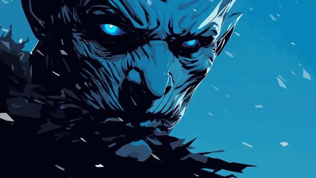 Game Of Thrones Night King Dark Blue wallpaper on Pixipics