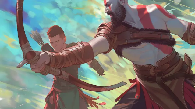 God Of War Norse Mythology Father Son Duo wallpaper on Pixipics