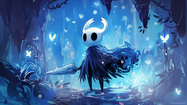 Hollow Knight Forest Glow wallpaper on Pixipics