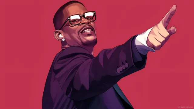 Jamie Foxx Pointing Meme wallpaper on Pixipics