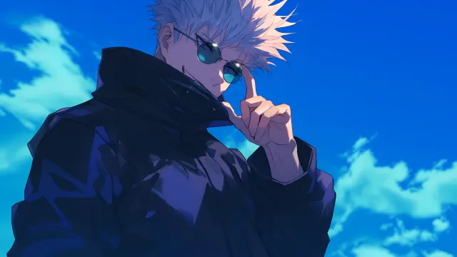 Jujutsu Kaisen Gojo Blue wallpaper on Pixipics