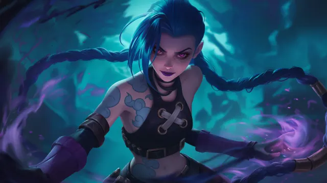 League Of Legends Jinx Loose Cannon wallpaper on Pixipics