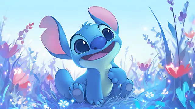 Lilo And Stitch Stitch Blue Alien wallpaper on Pixipics