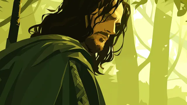 Lord Of The Rings Aragorn Forest wallpaper from Pixipics