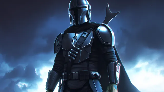 Mandalorian Bounty Hunter wallpaper on Pixipics