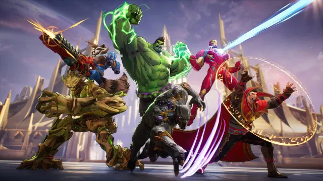 Marvel Rivals Game Hero Characters wallpaper on Pixipics