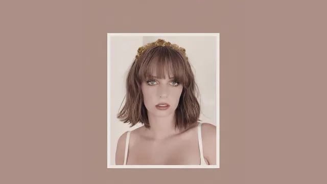 Maya Hawke Portrait Minimalist wallpaper from Pixipics
