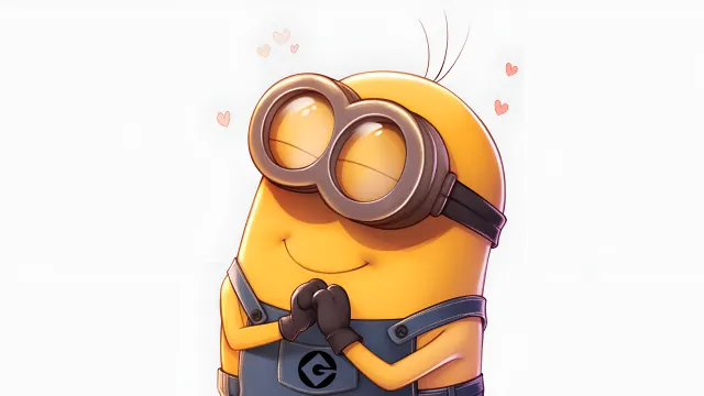 Minions Cute Love wallpaper on Pixipics