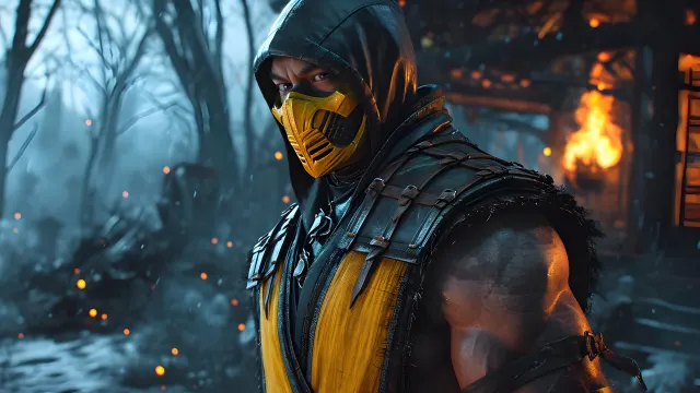 Mortal Kombat Scorpion wallpaper from Pixipics