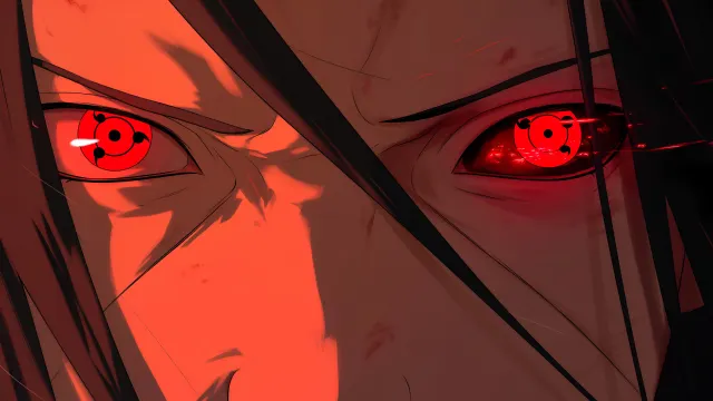 Naruto Itachi Eyes Closeup wallpaper on Pixipics