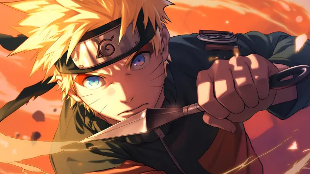 Naruto Kunai Blurred wallpaper on Pixipics
