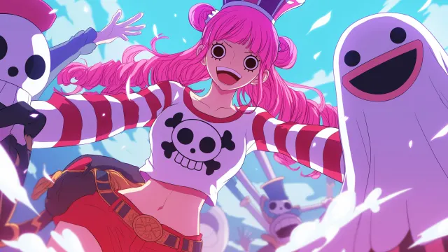 One Piece Perona With Ghosts wallpaper on Pixipics
