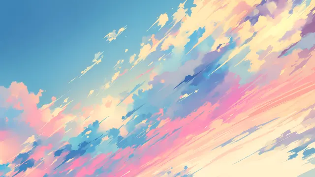 Pastel Sky Clouds wallpaper on Pixipics