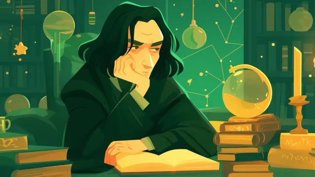 Professor Severus Snape Art wallpaper on Pixipics