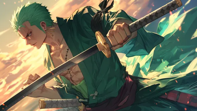 Roronoa Zoro Swordmaster One Piece wallpaper from Pixipics