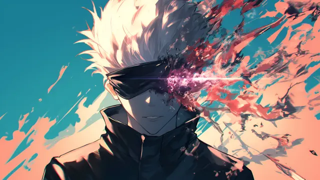 Satoru Gojo Anime Art wallpaper on Pixipics