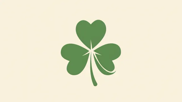 Simple Clover St Patricks Day wallpaper on Pixipics