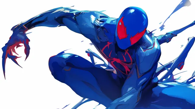 Spiderman 2099 Futuristic wallpaper on Pixipics