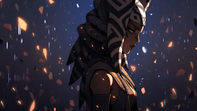 Star Wars Ahsoka Tano Dark wallpaper on Pixipics