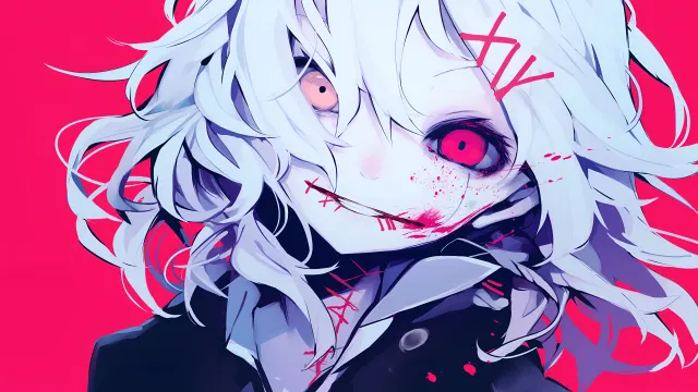 Tokyo Ghoul Juuzou Suzuya Pink wallpaper on Pixipics