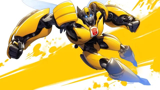 Transformers Bumblebee Action wallpaper on Pixipics