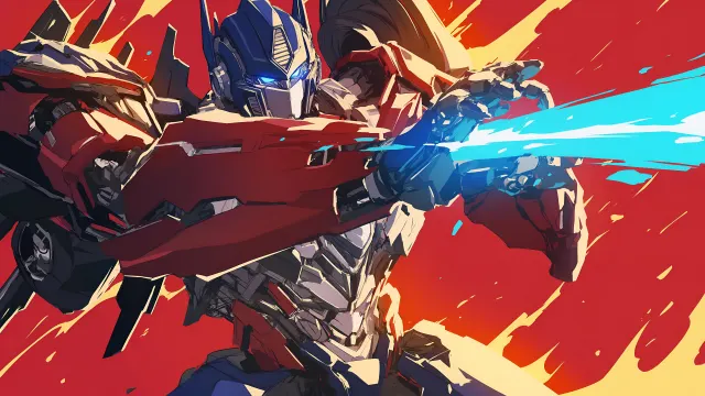 Transformers Optimus Prime Epic Battle wallpaper on Pixipics