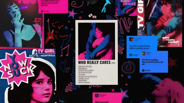 Tv Girl Collage Aesthetic wallpaper on Pixipics