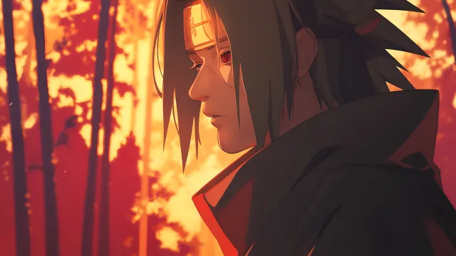 Uchiha Itachi Naruto Fall wallpaper on Pixipics