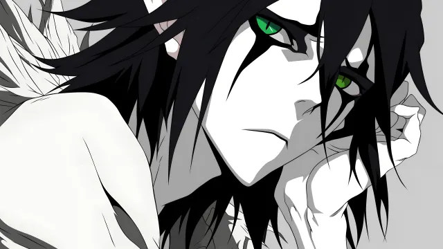 Ulquiorra Bleach Green Eyes wallpaper on Pixipics