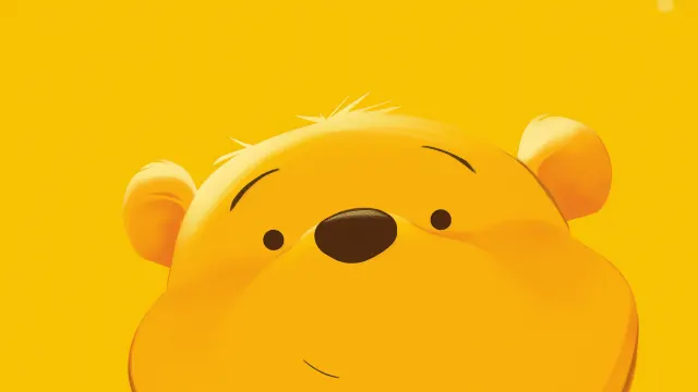 Winnie The Pooh Face Yellow wallpaper on Pixipics