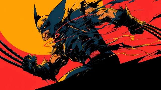 X Men Wolverine With His Claws Out Desktop Wallpape wallpaper on Pixipics