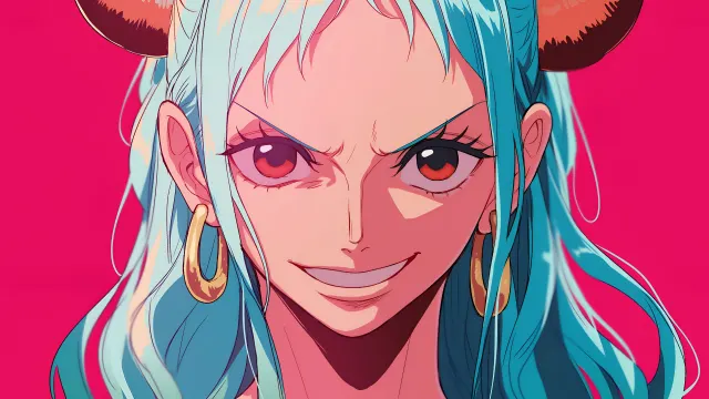 Yamato One Piece Epic Red wallpaper on Pixipics