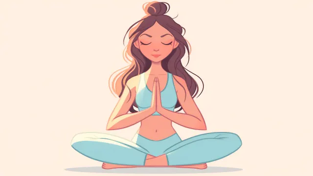 Yoga Girl Meditation Aesthetic wallpaper on Pixipics