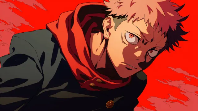 Yuji Itadori Cursed Energy Release wallpaper on Pixipics