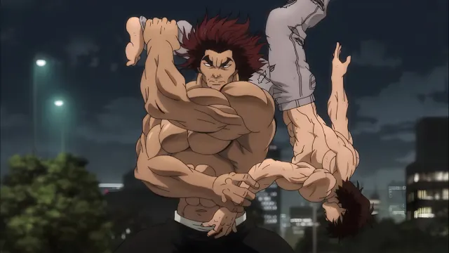 Yujiro Hanma Baki Epic Fight wallpaper on Pixipics