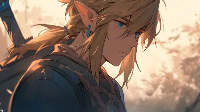 Zelda Link Beige wallpaper on Pixipics